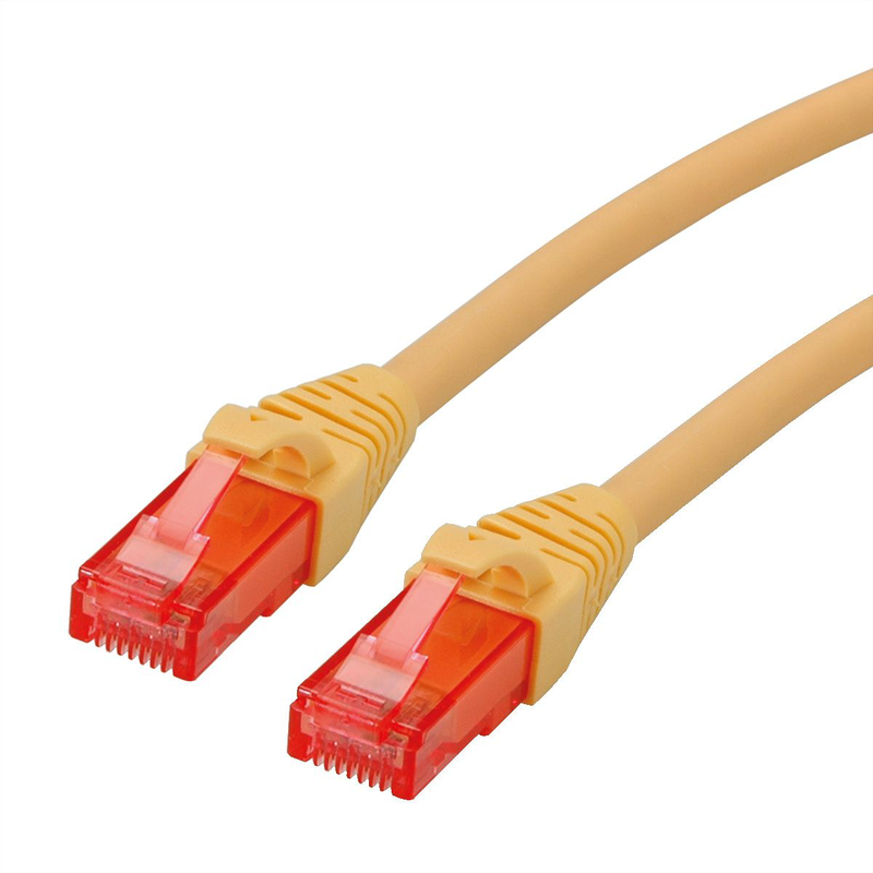 Roline utp cable cat6 15m lsoh yellow, , medium-null
