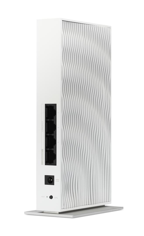 Acer wave 7 t7c tri-band Wi-Fi 7 mesh router 1-pack 6GHz mlo 2.5GBe 3x gigabit lan whole-home white-null