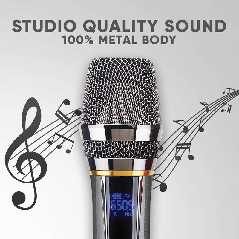 Sonicgear - wm 8800ul dual wireless microphone, , medium-null