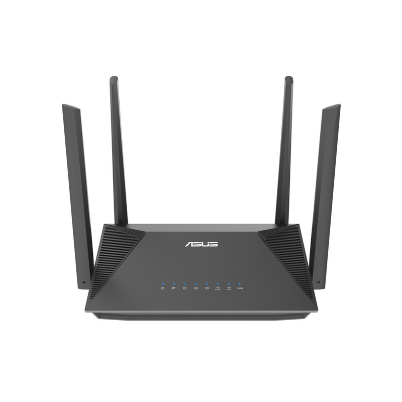 Asus rt-ax52 pro ax3000 dual-band Wi-Fi 6 router 3000mbps 4x gigabit aimesh ofdma 1024-qam vpn black-null