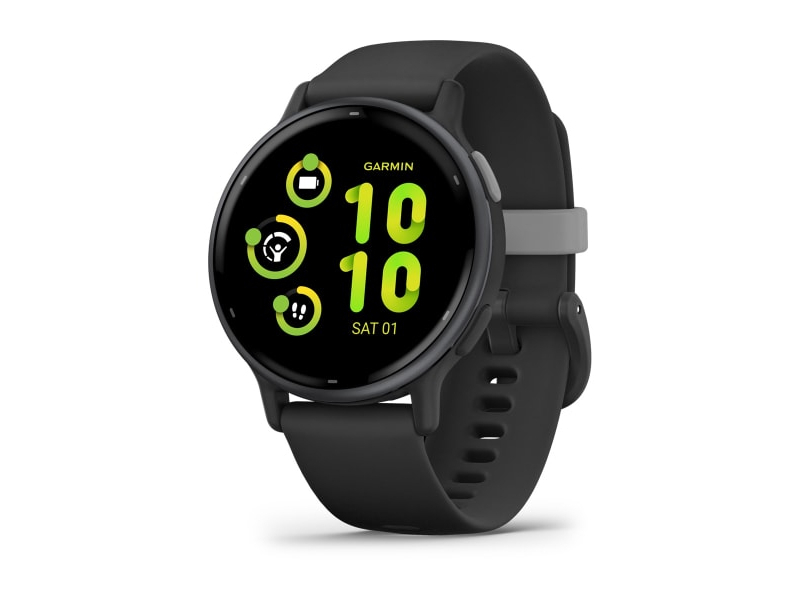 Garmin v&iacute;voactive 5 / black / smart watch with band / silicone / wrist size: 125-190 mm / display 1.2" / 4GB / bluetooth, ant+, Wi-Fi / 26 g, , medium-null