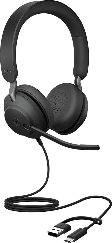 Jabra evolve2 40 se / headset / wired / calls/music / 20 / 20000 hz / 188 g / black, , medium-null