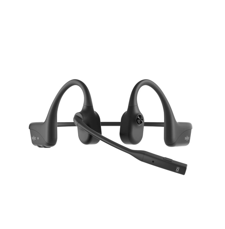 Shokz opencomm2 uc / 2025 upgrade / headset / open ear / behind-the-neck mount / bluetooth / wireless / USB-a via bluetooth adapter / black / zoom certified, , medium-null