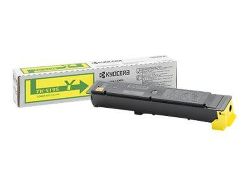 Kyocera tk-5195y 1t02r4anl0 original yellow toner cartridge 7000 pages for taskalfa 306ci 308ci colour laser-null