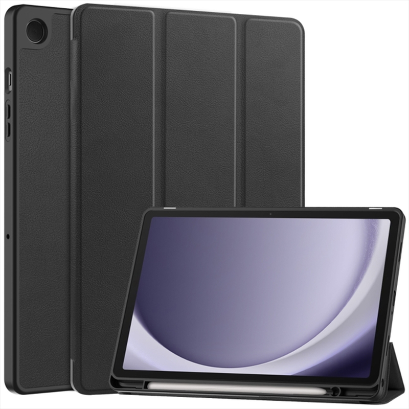 Samsung tab a9+ x210 x216 11 luxury folding holder case black-null