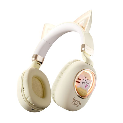 Kiddoboo delulu wireless headphones bluetooth gold, Gold, medium
