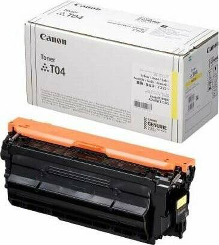 Canon 2977c001aa yellow original toner cartridge &ndash; up to 27,500 pages &ndash; for canon imagerunner advance c475i, c568i-null
