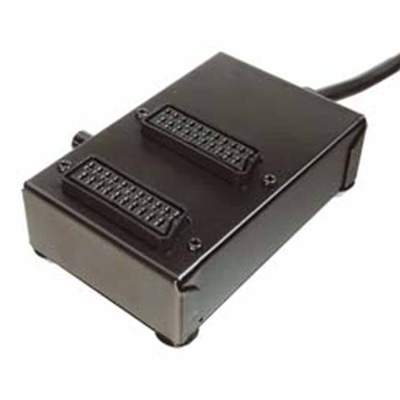 Pa-117 scart box21pinm to2x21f gr kabel, , medium