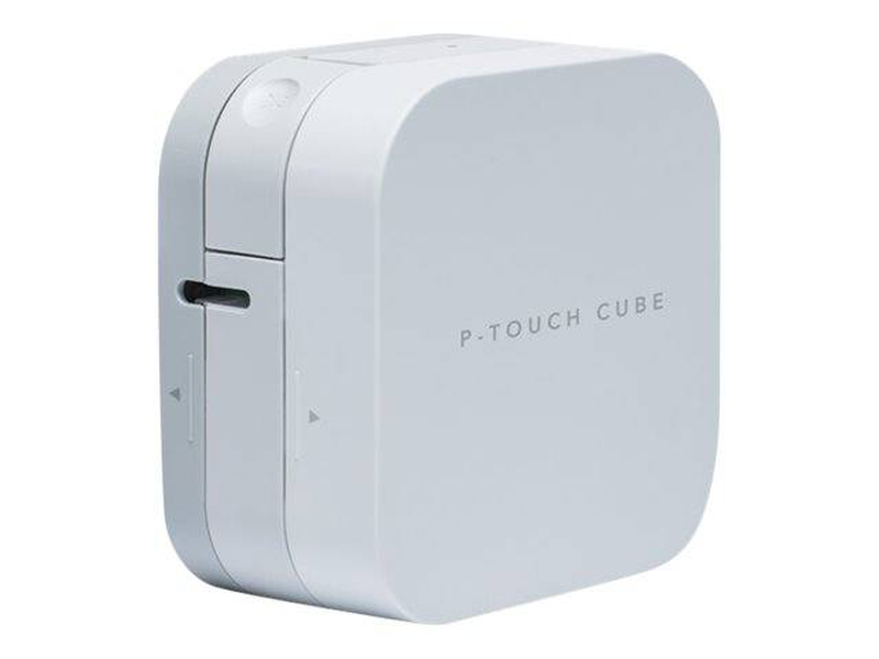 Brother p-touch cube pt-p300bt label printer | bluetooth | tze 12mm | white, , medium-null