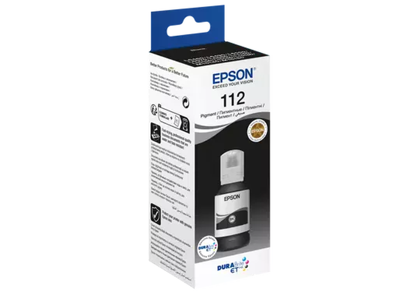 Epson ecotank 112 pigment black ink bottle (127 ml), , medium-null