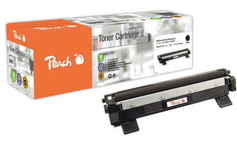 Peach pt695 black toner cartridge compatible with brother tn-1050 tn-1030 1000 pages-null