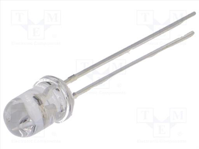 Led 5mm red blinking x2pcs, , medium