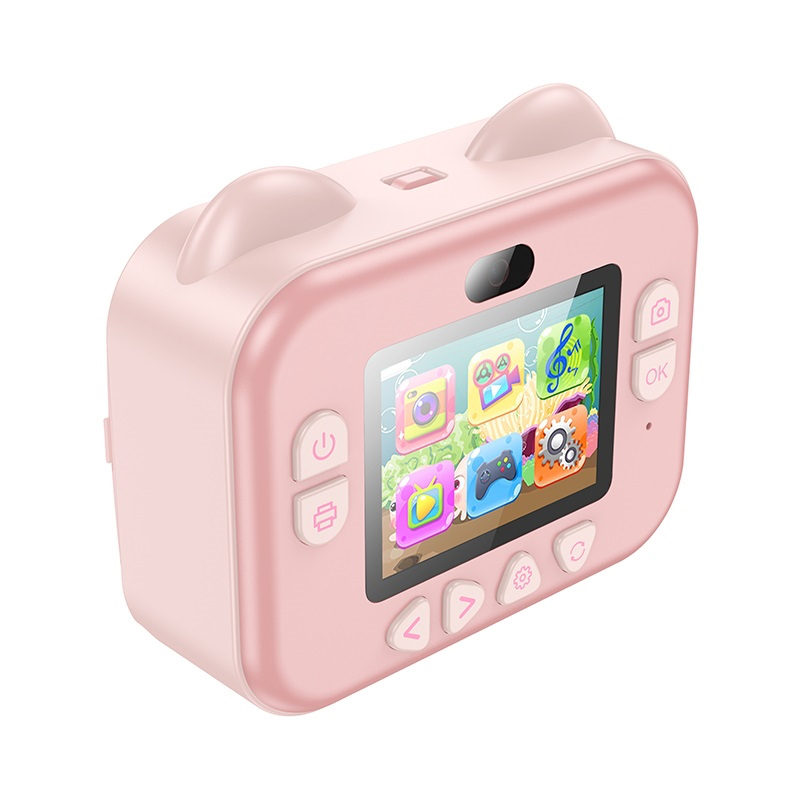 Product image: Hoco dv204 dual kits instant print camera pink, , medium-null