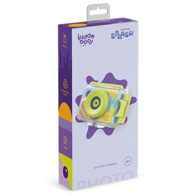 Kiddoboo action camera splash yellow kbs7yel, , medium
