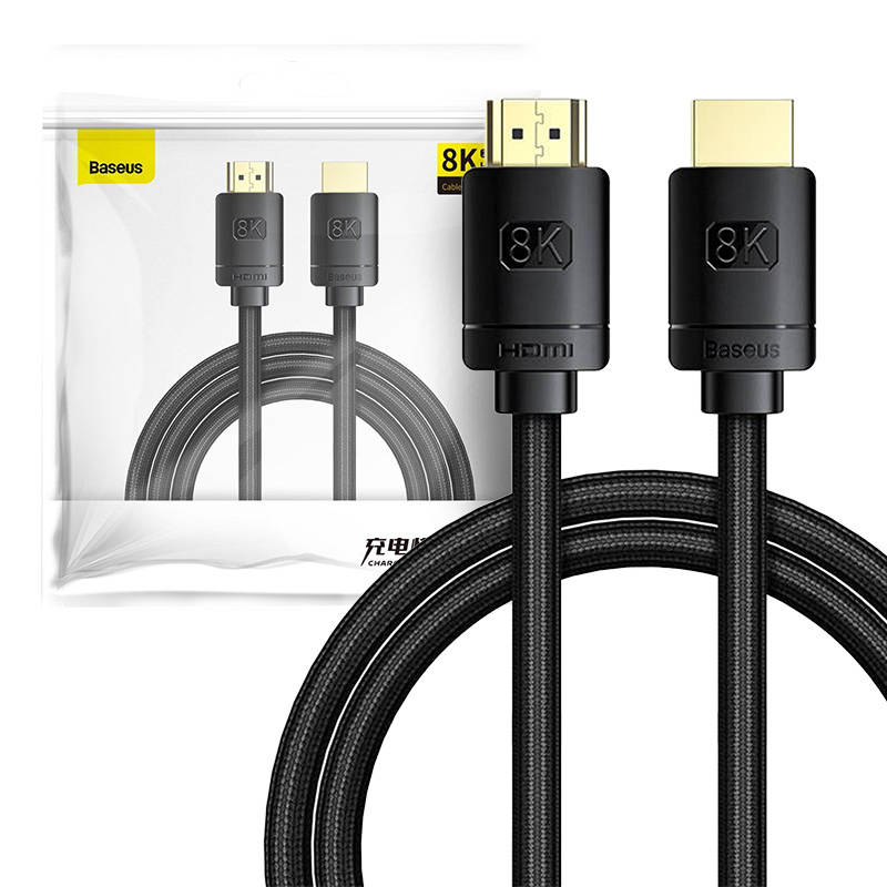 Baseus HD series HDMI 2.1 cable 8k 60hz 2m, , medium-null