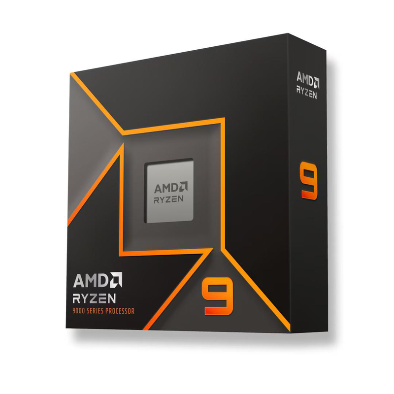 AMD ryzen 9 9900x CPU 12 cores 5.6 GHz am5 boxed without cooler, , medium-null