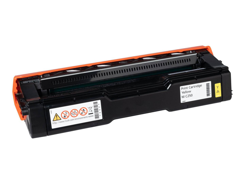 Ricoh m c250 / yellow / original / toner cartridge / for ricoh m c250fw, m c250fwb, , medium-null