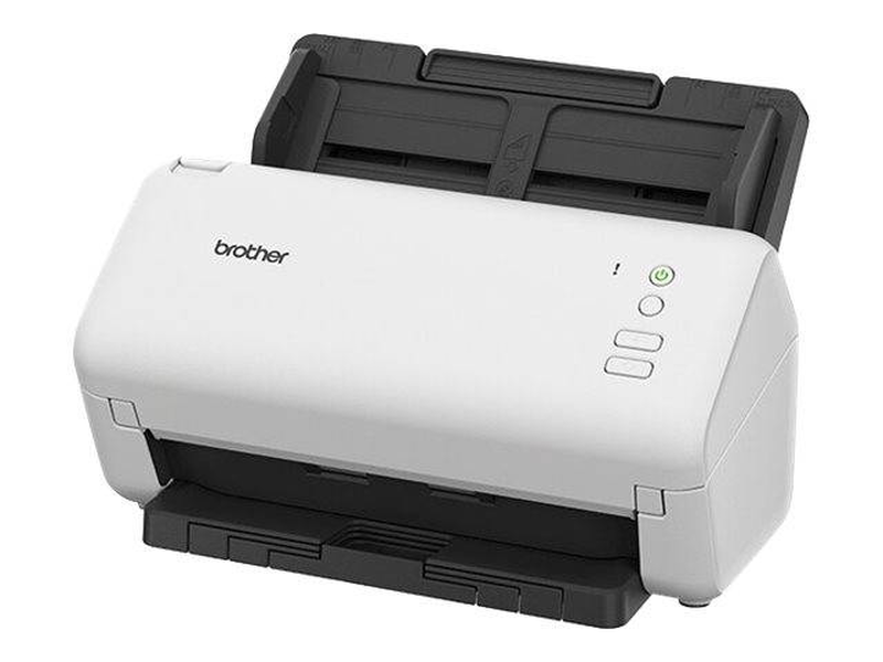 Brother ads-4100 / document scanner / dual cis / duplex / a4 / 600 dpi x 600 dpi / up to 35 ppm (mono) / up to 35 ppm (colour) / adf (60 sheets) / up to 5250 scans per day / USB 3.0, USB 2.0 (host), , medium-null