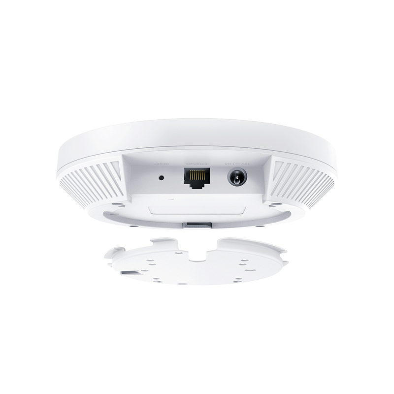 Tp-link eap653 Wi-Fi 6 ax3000 wireless dual band ceiling mount access point mesh poe+, , medium-null