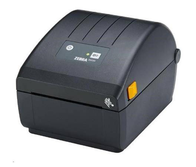 Zebra zd220t zd22042-t1eg00ez 4-inch thermal transfer desktop label printer 203dpi USB peel dispenser, , medium-null