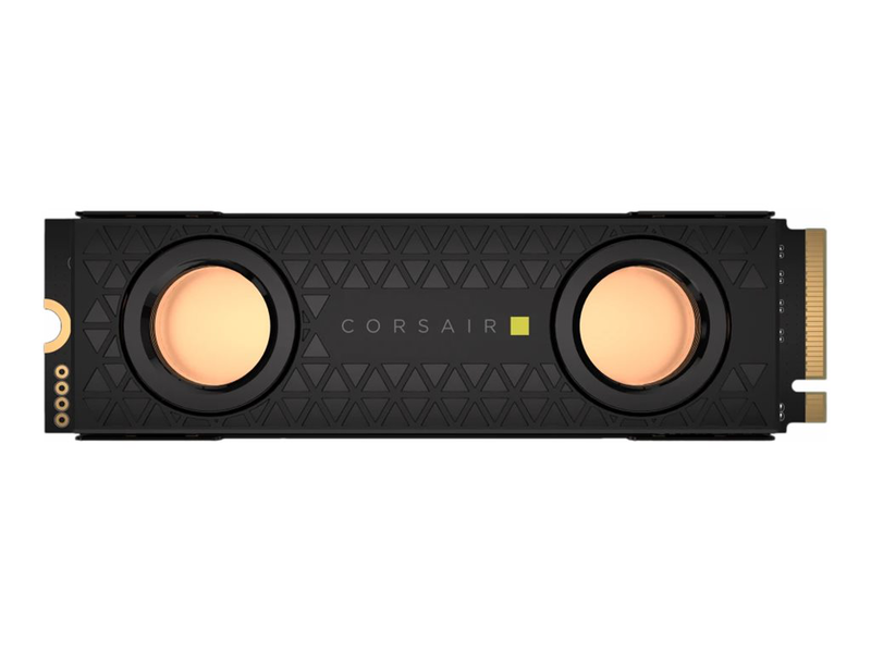 Corsair mp700 pro hydro x cSSD-f2000GBmp700phx 2TB nvme SSD m.2 2280 pcie Gen5 up to 12400mb/s water block-null