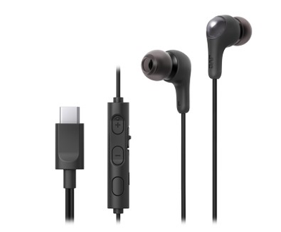 Earbuds jvc wired Type-C black