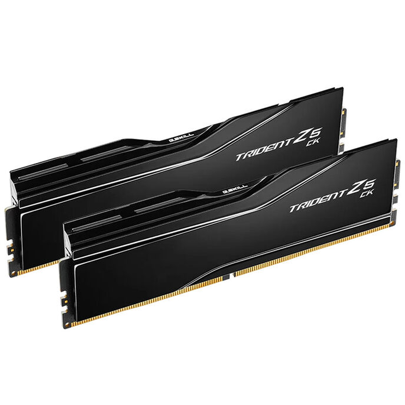 G.skill trident z5 ck black 48GB (2x24GB) ddr5-8400 cl40 cudimm xmp expo memory kit f5-8400c4052g24gx2-tz5ck-null
