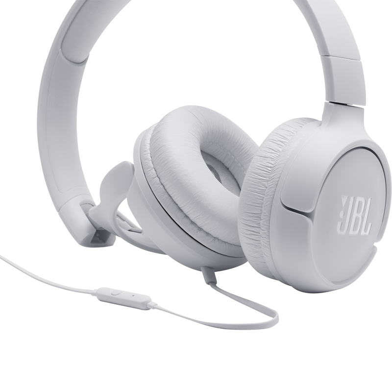 Jbl tune 500 circumaural wireless headphones white-null