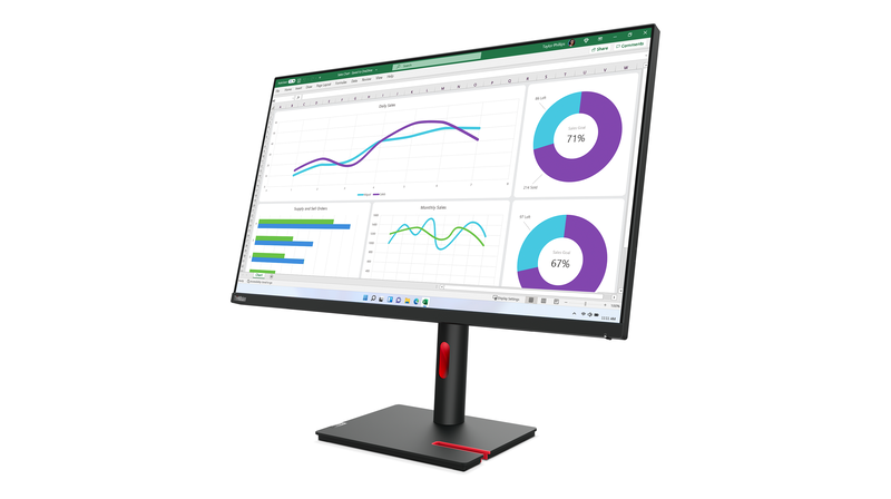 Lenovo thinkvision t32h-30 31.5" monitor ips 2560x1440-null