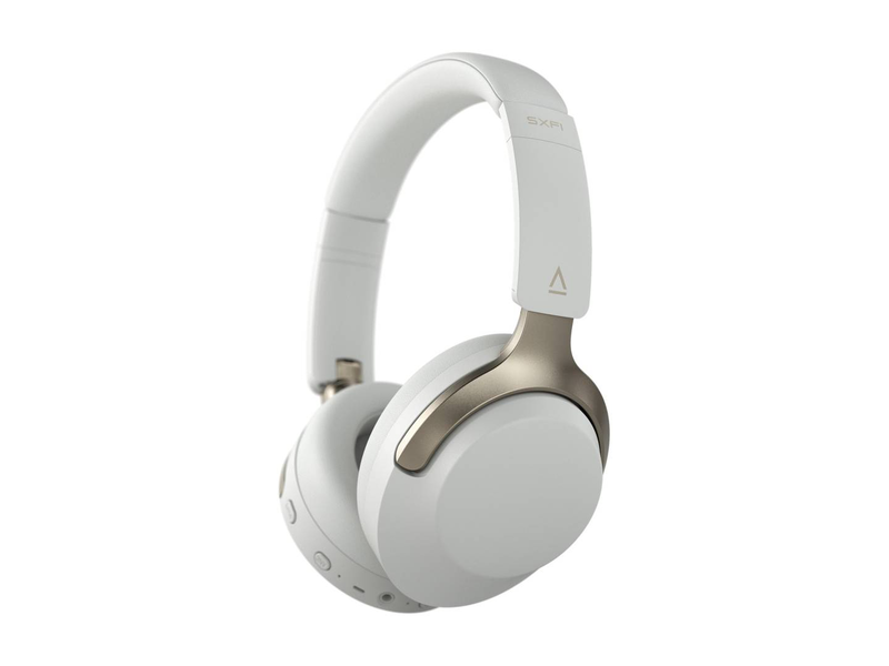 Creative zen hybrid sxfi wireless anc headphones super x-fi 40mm bluetooth 5.3 70h multipoint 3.5mm white-null