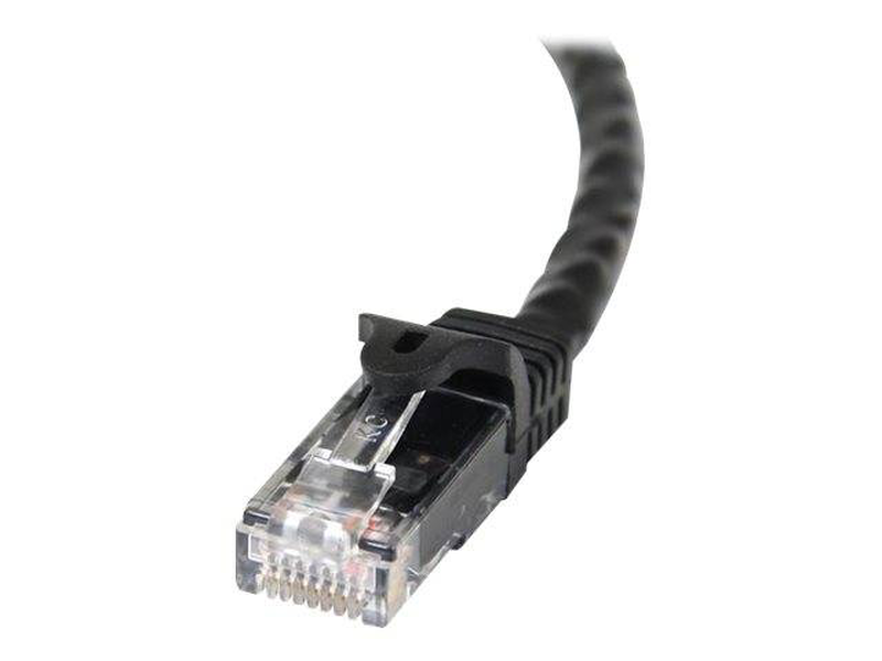 Startech.com 1.5 m cat6 cable / black patch cord / snagless / etl verified / patch cable / rj-45 (m) to rj-45 (m) / 1.5 m / utp / cat 6 / snagless / black-null