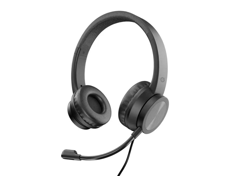 Conceptronic stereo USB-a headset noise reduction microphone-null