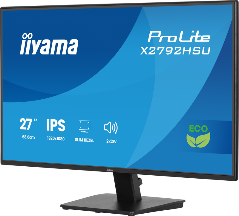 Iiyama prolite x2792hsu-b1 27" monitor ips 120hz 1920x1080-null