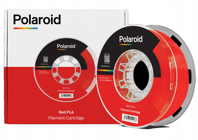 Pla - polaroid red universal 1kg premium filament 1.75mm