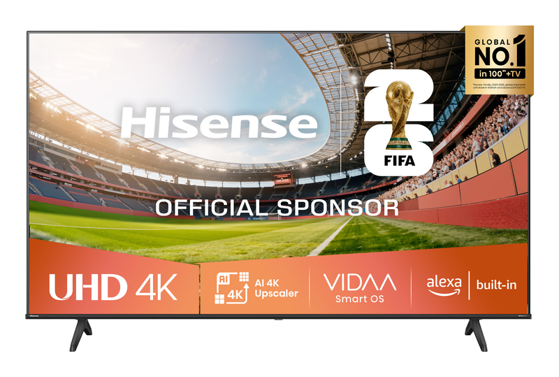 Hisense smart &tau;&eta;&lambda;&epsilon;ό&rho;&alpha;&sigma;&eta; 55" 4k led a6q-null