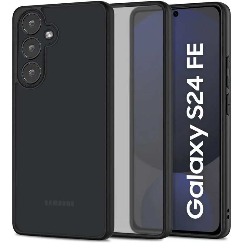 Tech-protect magmat samsung galaxy s24 fe matte black, , medium-null