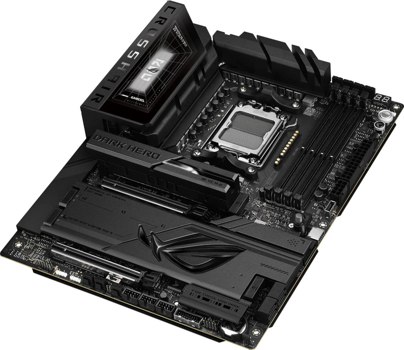 Asus rog crosshair x870e dark hero am5 x870e atx motherboard ddr5 Wi-Fi 7 dual 10g lan, , medium-null