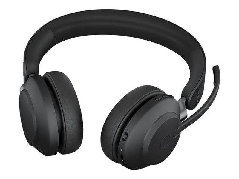 Jabra evolve2 65 uc stereo wireless headset USB-c bluetooth link 380c dongle black-null