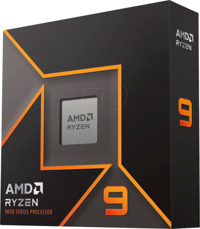 AMD ryzen 9 9900x CPU 12 cores 5.6 GHz am5 boxed without cooler, , medium-null