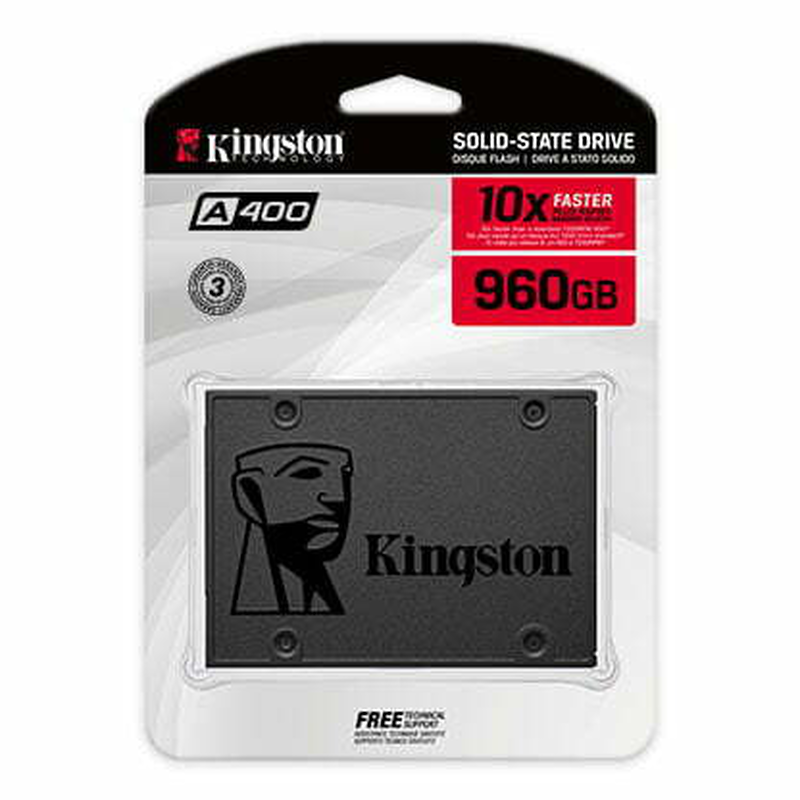 Product image: Kingston SSD 960GB a400 sata 3 2.5 sa400s37/960g, , medium-null