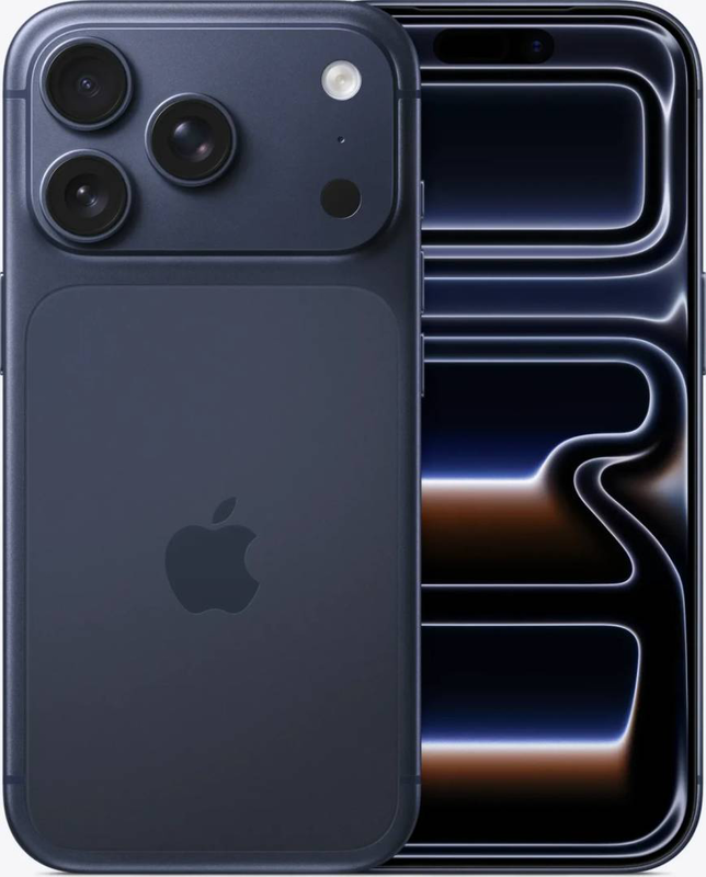 Apple iPhone 17 pro smartphone mg8n4zd/a 6.3-inch OLED 120hz 512GB 12GB a19 pro triple 48mp camera 5G deep blue-null