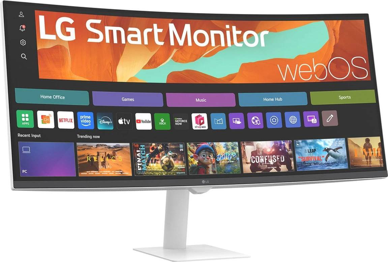 Lg 34u601sa-w 34" &omicron;&theta;ό&nu;&eta; va curved 100hz hdr10 uw-qhd 3440x1440-null