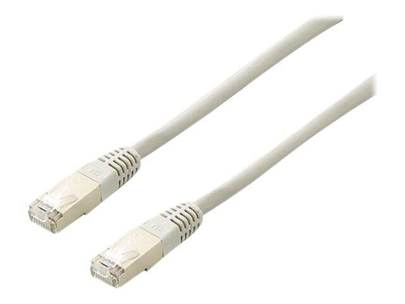 Equip - patch cable - rj-45 (m) to rj-45 (m) - 50 cm - sftp - cat 6a platinum - molded, stranded - white-null