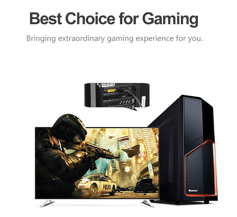 Unitek y-c610bk displayport cable m-m 5.0m, , medium-null