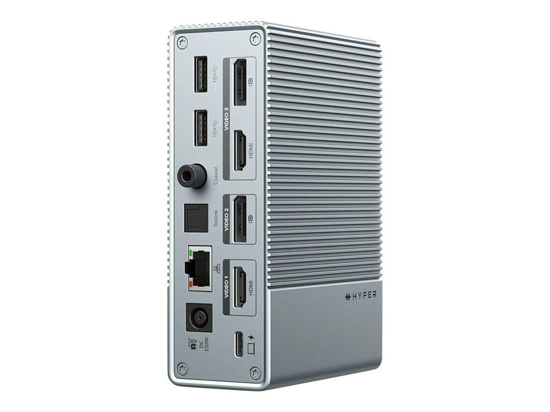 Hyperdrive Gen2 15-in-1 USB-c docking station hdg215-eu, 2x HDMI 2x dp 4k60, 100w pd, 7x USB, gbe, audio-null