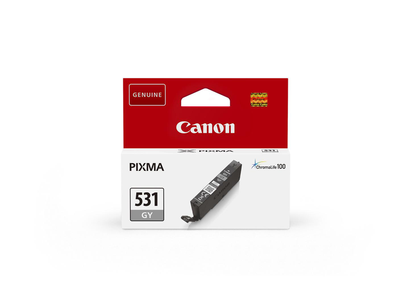 Canon cli-531 gy grey original ink cartridge | 8.2 ml | 324 pages, , medium-null