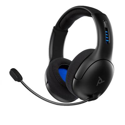 Pdp lvl50 wireless stereo headset for ps4 black (051-049-eu-bk), Black, medium