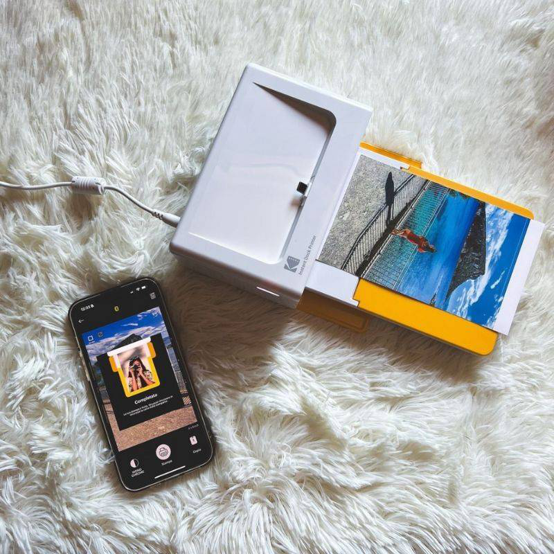 Kodak dock plus 4pass instant photo printer pd460 | 4x6 bluetooth, , medium-null