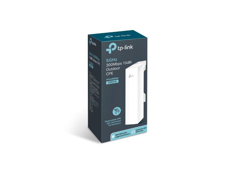 Tp-link 5GHz 300mbps 13dbi outdoor cpe (cpe510), , medium-null