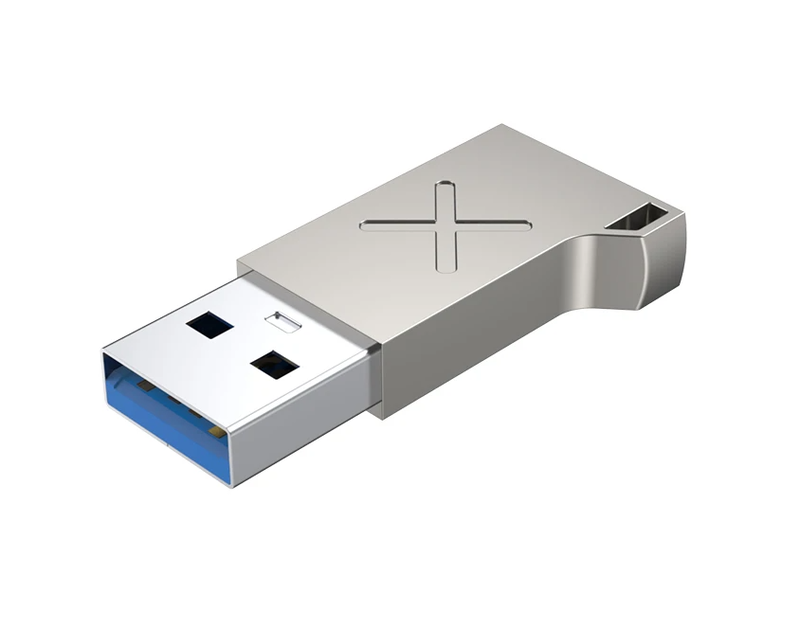 Unitek a1034ni USB3.1 Type-C female to type-a male adapter silver, , medium-null